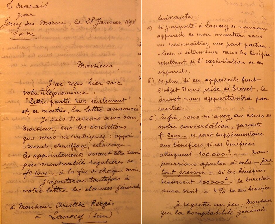 Lettre 28 janvier 1898 page 1